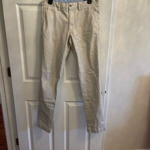 Polo Ralph Lauren khaki chinos! Excellent condition- stretch slim fit 32x34